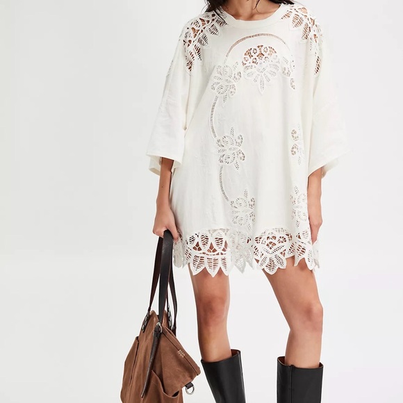 Free People Bailey Battenburg Dress - Picture 3 of 5